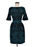 Gabby Skye Graphic Teal Cocktail Dress Size 6 - photo 1