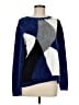 Alfred Dunner Color Block Blue Pullover Sweater Size M - photo 1