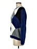 Alfred Dunner Color Block Blue Pullover Sweater Size M - photo 5
