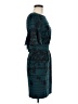 Gabby Skye Graphic Teal Cocktail Dress Size 6 - photo 4