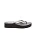 Skechers Gray Flip Flops Size 7 - photo 1