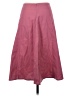 Veronica M. Solid Burgundy Formal Skirt Size XS - photo 2