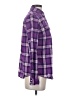 St. John's Bay Plaid Purple Long Sleeve Button-Down Shirt Size S - photo 4