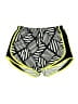 Nike 100% Polyester Print Yellow Athletic Shorts Size M - photo 1