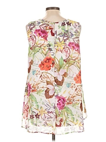 Roz & Ali Sleeveless Blouse (view 2)
