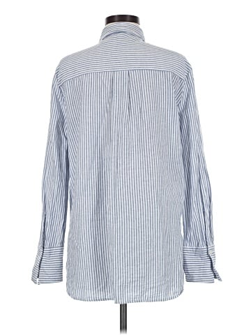 Max Studio Long Sleeve Button-Down Shirt (view 2)