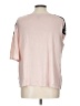 Worthington Pink Short Sleeve Blouse Size L - photo 2