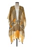 Soft Surroundings 100% Polyester Yellow Kimono One size - photo 1
