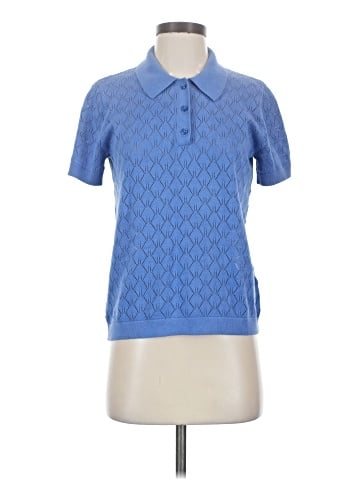 J.Crew Collection Short Sleeve Blouse (view 1)
