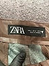 Zara Metallic Brown Shorts Size L - photo 3