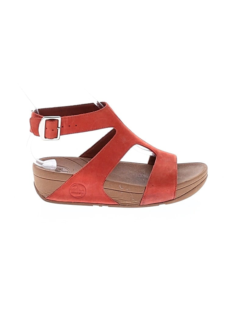 Pre-owned Fitflop Sandals In Red