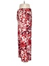 En Creme 100% Rayon Print Red Casual Pants Size M - photo 5