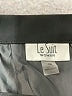Le Suit Solid Black Formal Skirt Size 18W - photo 4