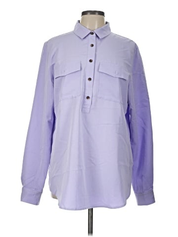 Lands' End Long Sleeve Button-Down Shirt (view 1)