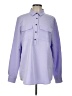 Lands' End Color Block Purple Long Sleeve Button-Down Shirt Size L (tall) - photo 1