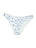 Unbranded Floral Blue Swimsuit Bottoms Size M - photo 1