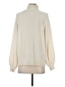 Ann Taylor LOFT 100% Polyester Ivory Turtleneck Sweater Size S - photo 2