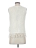Ella Moss Ivory Sweater Vest Size S - photo 2
