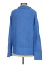 J.Crew 100% Cotton Blue Pullover Sweater Size M - photo 2