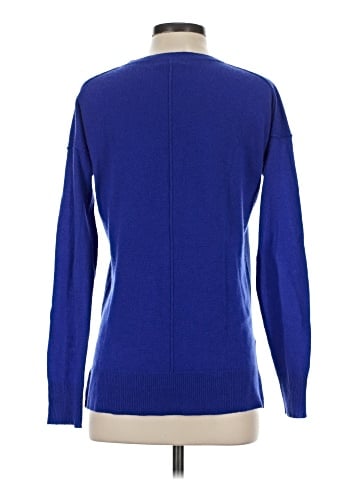 Aqua Cashmere Pullover Sweater (view 2)
