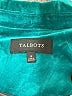 Talbots 100% Cotton Teal Blazer Size 8 - photo 6