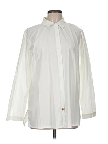 Eileen Fisher Long Sleeve Blouse (view 1)