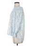 Rebecca Minkoff 100% Polyester Blue 3/4 Sleeve Blouse Size S - photo 5