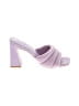 Open Edit Color Block Purple Sandals Size 8 1/2 - photo 1