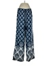 Mud Pie 100% Polyester Paisley Blue Casual Pants Size S - photo 1