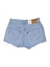 Levi's Blue Denim Shorts Size 28 waist - photo 2