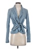 BCBGMAXAZRIA Blue Denim Jacket Size XS - photo 1