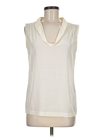 Tory Burch Sleeveless Silk Top (view 1)