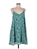 Peach Love 100% Polyester Teal Casual Dress Size M - photo 1