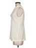 Tory Burch Ivory Sleeveless Silk Top Size 6 - photo 5