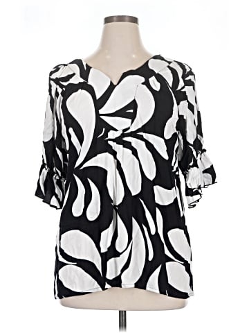 Escapada 3/4 Sleeve Blouse (view 1)