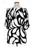 Escapada Black 3/4 Sleeve Blouse Size XL - photo 2
