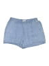 Natural Reflections 100% Cotton Checkered-gingham Blue Shorts Size M - photo 1