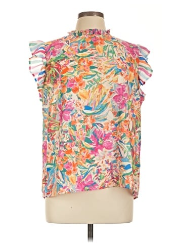 Flying Tomato Sleeveless Blouse (view 1)