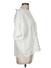 Zara Ivory Short Sleeve Blouse Size M - photo 4