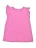 Tea 100% Cotton Pink Short Sleeve Top Size 7 - photo 1