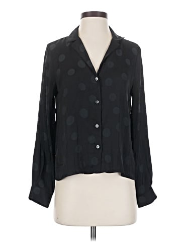 Madewell Jacquard Dot Pajama Shirt (view 1)