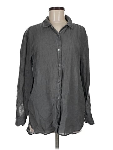 James Perse Long Sleeve Button-Down Shirt (view 1)