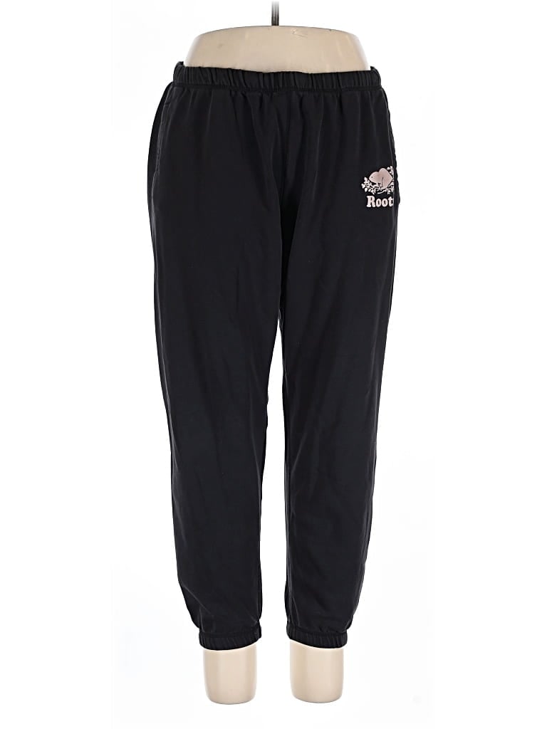 Pre-owned Roots Track Pants In Black