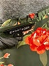 41Hawthorn 100% Polyester Floral Black Short Sleeve Blouse Size XL - photo 7