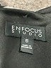En Focus Studio Graphic Black Cocktail Dress Size 6 - photo 4