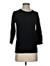 J.Crew 100% Merino Black 3/4 Sleeve Top Size S - photo 1