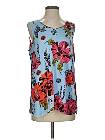Classiques Entier Sleeveless Silk Top (view 1)