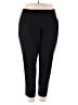 Eileen Fisher Solid Black Active Pants Size 1X - photo 1