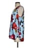 Classiques Entier Blue Sleeveless Silk Top Size S - photo 5