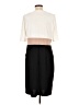 Tiana B. Color Block Ivory Cocktail Dress Size L - photo 2